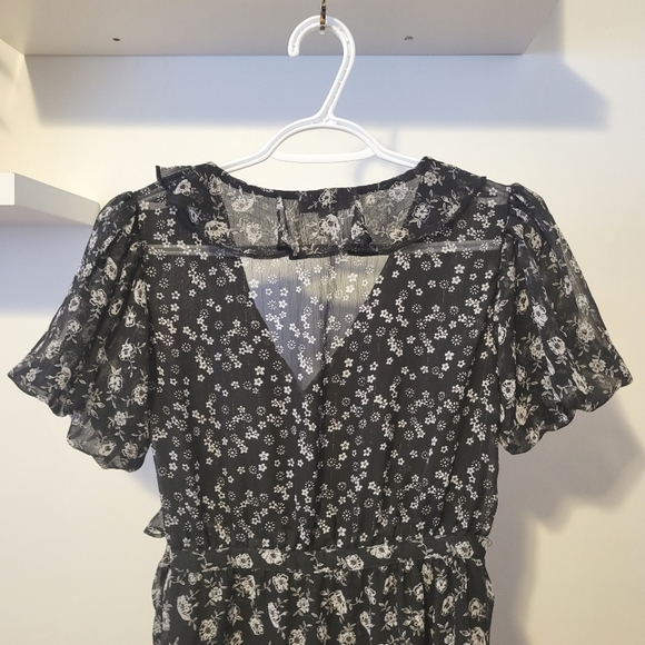 Topshop Floral black dress - Picture 8 of 11